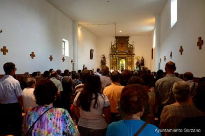 Celebrando a la Virgen del Roble en Sorzano