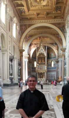 Visitando la gran Basílica de Santa Maria  La Mayor