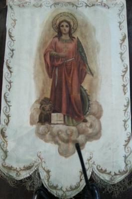 Santa Eufemia,  pintada por María Osona