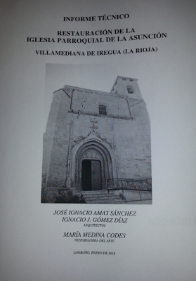 Planes para continuar con la restauración de la Iglesia parroquial de Villamediana