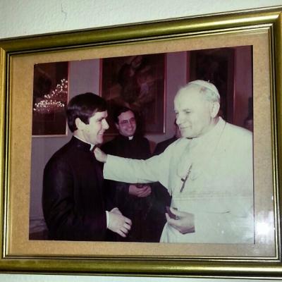 En la fiesta de San Juan Pablo II